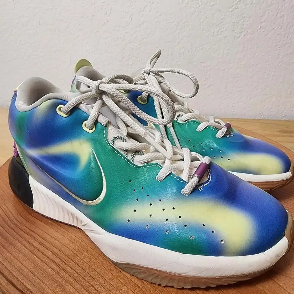 Nike LeBron Shoes Youth Size 6.5Y Multicolor Tie Dye Basketball FN4305-900